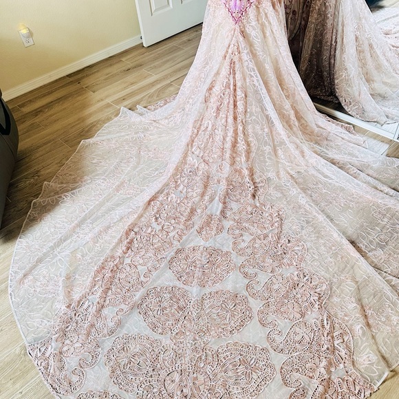 Rue de Seine Joni Wisteria dress with sleeves - Picture 13 of 16